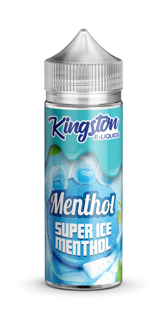 Super Ice Menthol 100ml Shortfill E-Liquid by Kingston Menthol