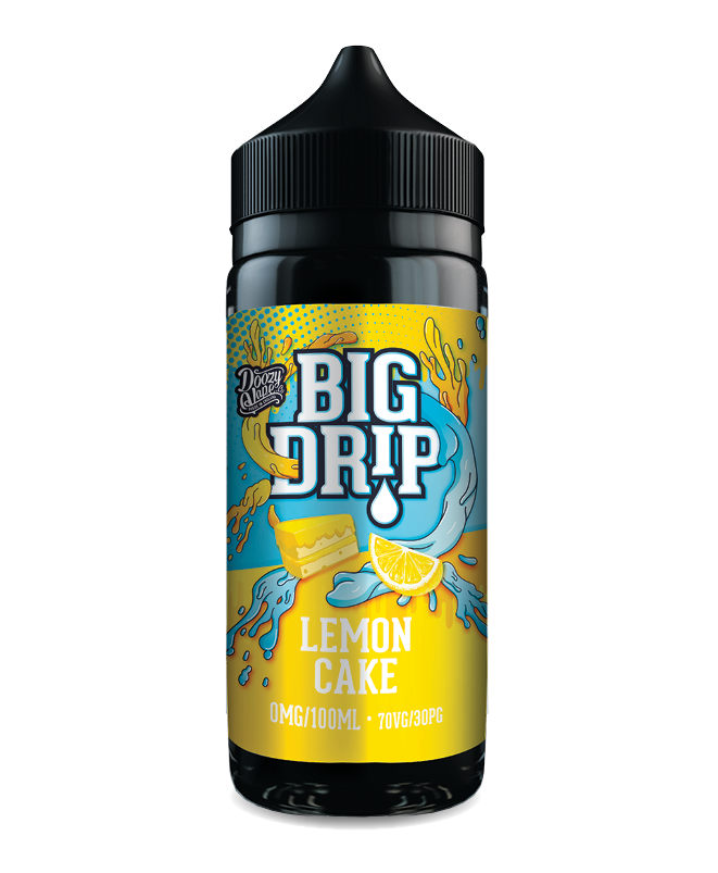 Lemon Cake 100ml Shortfill E-Liquid by Big Drip