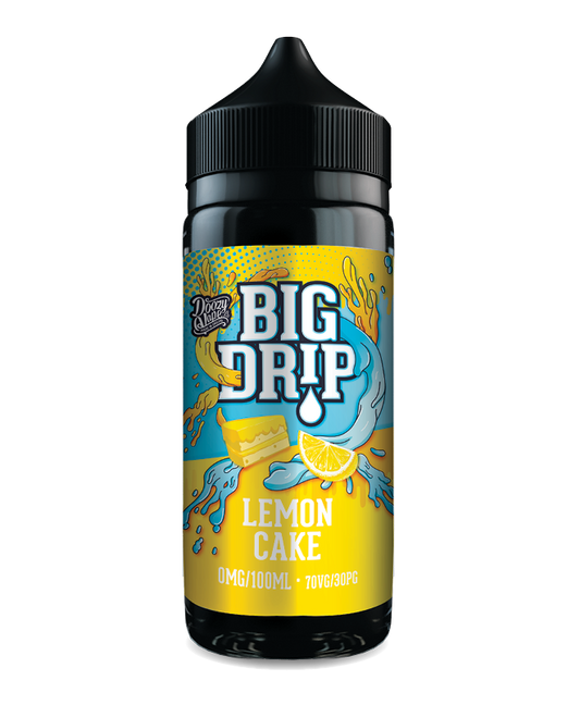 Lemon Cake 100ml Shortfill E-Liquid by Big Drip
