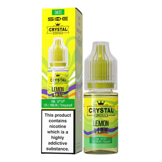 Lemon & Lime Nic Salt E-Liquid by SKE Crystal Original