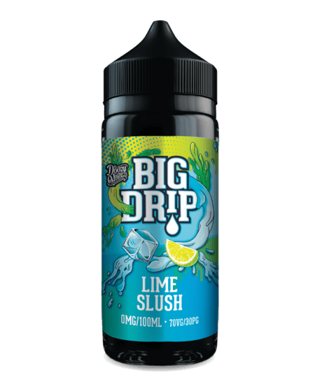 Lime Slush 100ml Shortfill E-Liquid by Big Drip