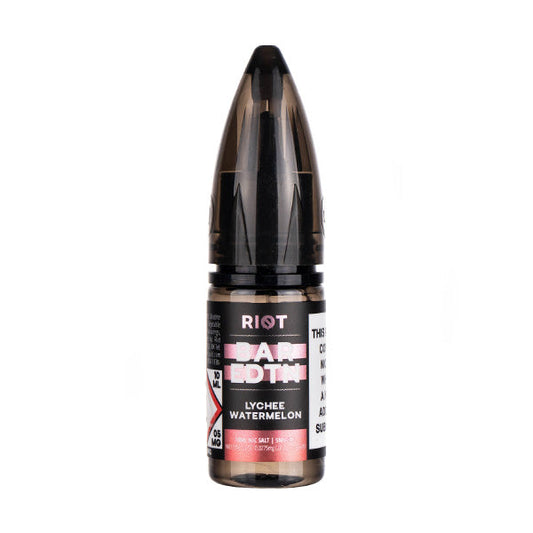 Lychee Watermelon Nic Salt E-Liquid by Riot Bar Edition