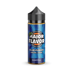 Blue Fusion 100ml Shortfill E-Liquid by Major Flavor