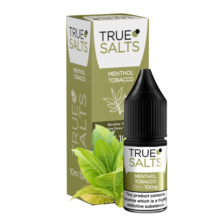 Menthol Tobacco Nic Salt 10ml E-Liquid by IVG True Salts