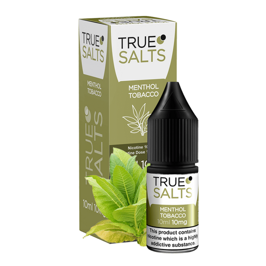 Menthol Tobacco Nic Salt 10ml E-Liquid by IVG True Salts