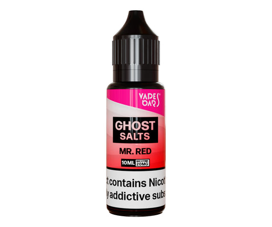 Mr. Red Nic Salt E-Liquid by Vapes Bars Ghost Salts
