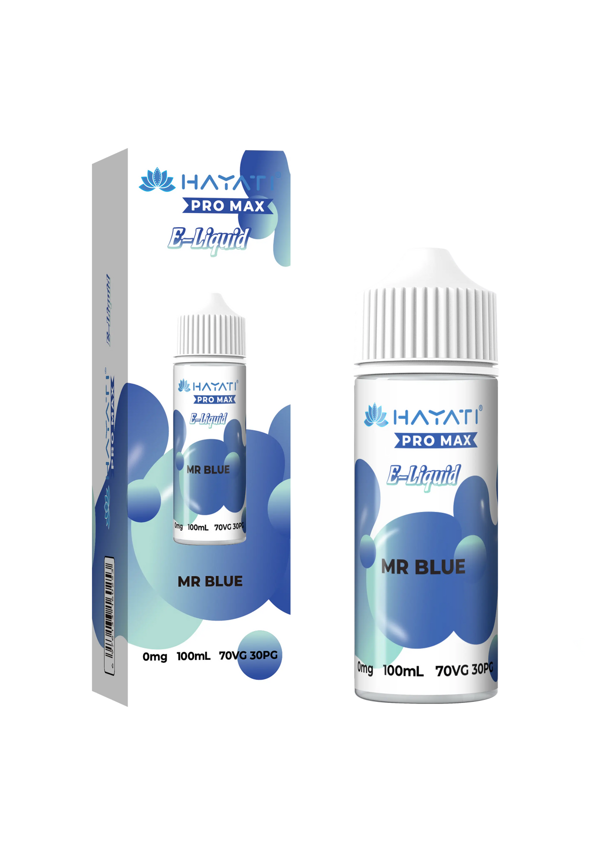 Mr Blue 100ml Shortfill E-Liquid by Hayati Pro Max