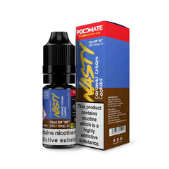 Caramel Cream Cookies Nic Salt 10ml E-Liquid by Nasty Salt