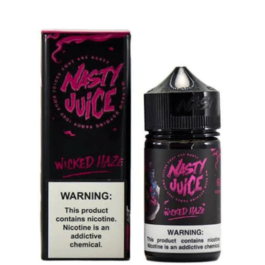 Wicked Haze 50ml Shortfill E-Liquid by Nasty Juice