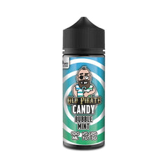 Bubble Mint 100ml Shortfill E-Liquid by Old Pirate Candy