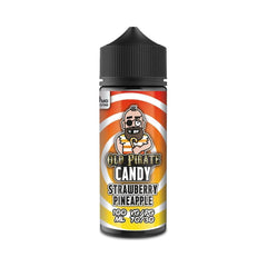 Strawberry Pineapple 100ml Shortfill E-Liquid by Old Pirate Candy