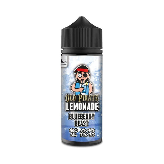 Blueberry Blast 100ml Shortfill E-Liquid by Old Pirate Lemonade