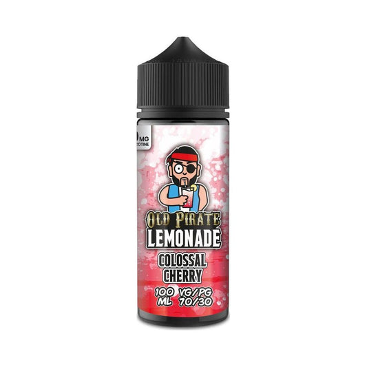 Colossal Cherry 100ml Shortfill E-Liquid by Old Pirate Lemonade