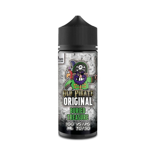 Buried Treasure 100ml Shortfill E-Liquid by Old Pirate Original