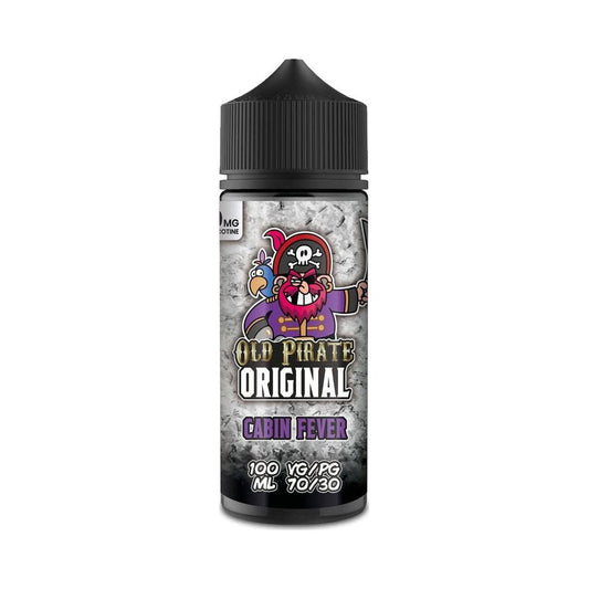 Cabin Fever 100ml Shortfill E-Liquid by Old Pirate Original