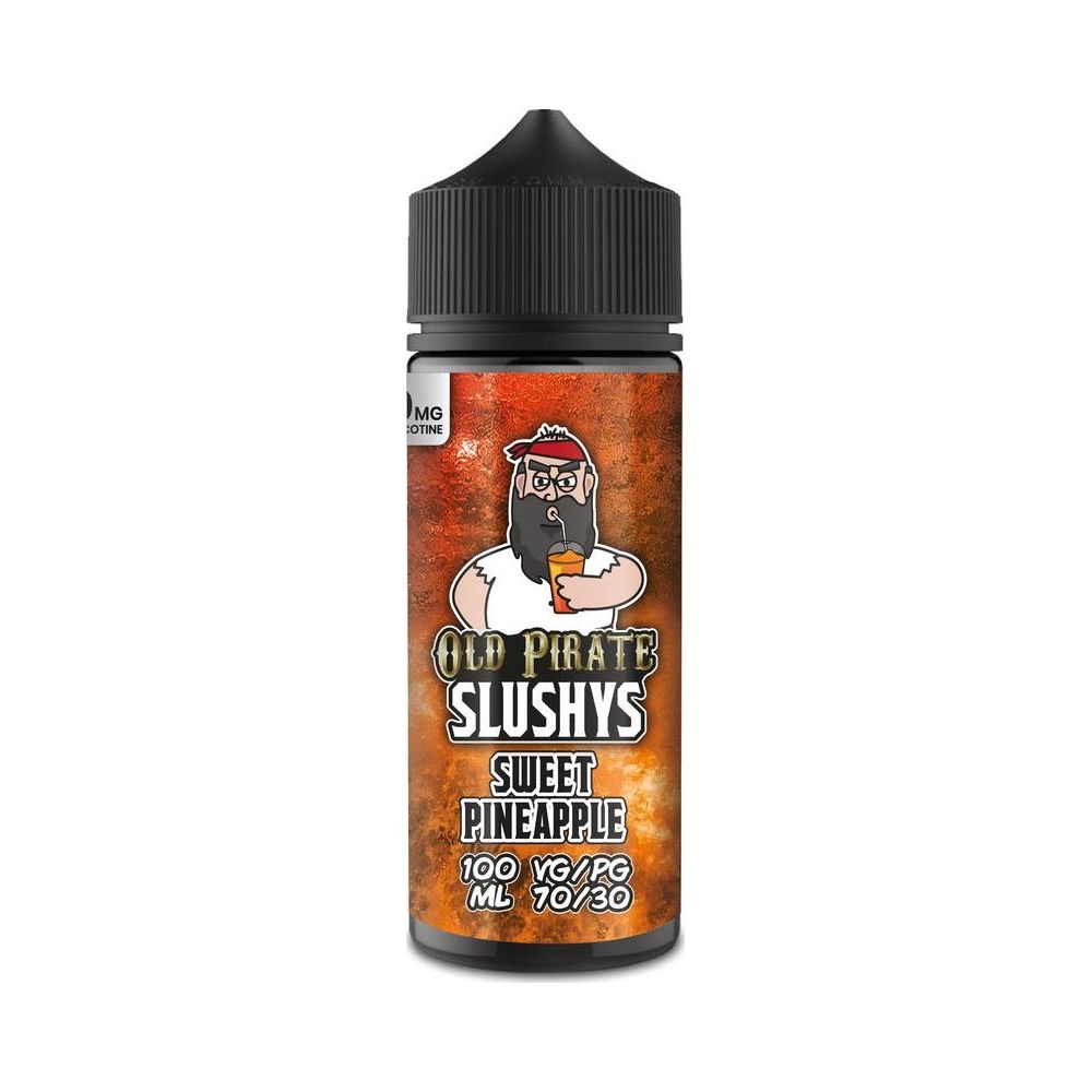 Sweet Pineapple 100ml Shortfill E-Liquid by Old Pirate Original