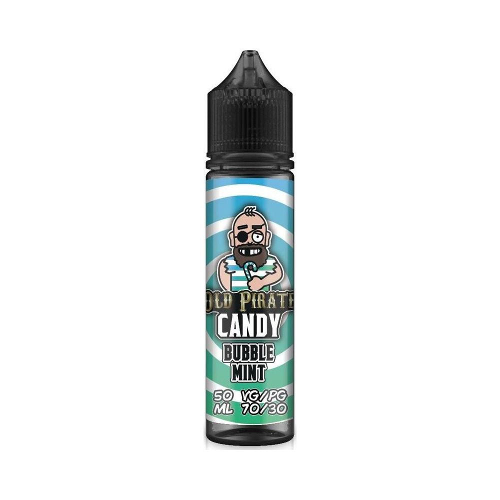 Bubble Mint 50ml Shortfill E-Liquid by Old Pirate Candy