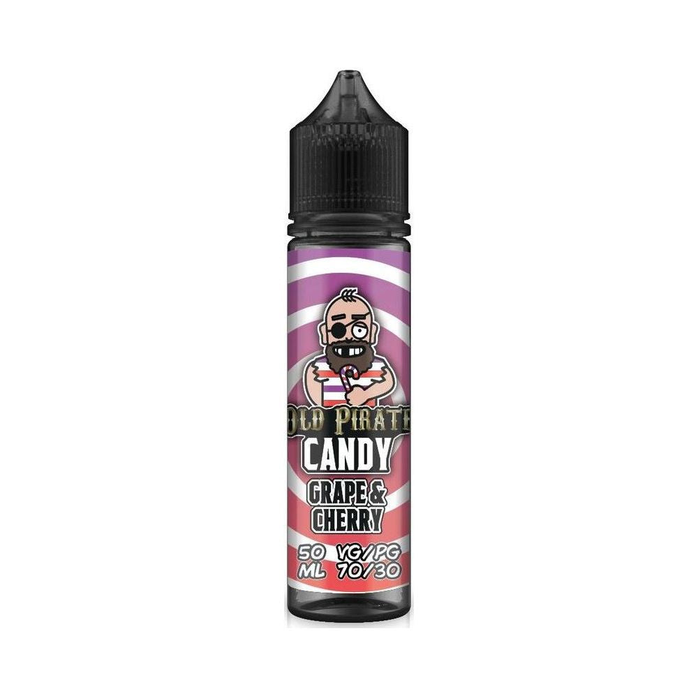 Grape & Cherry 50ml Shortfill E-Liquid by Old Pirate Candy