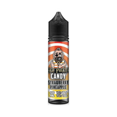 Strawberry Pineapple 50ml Shortfill E-Liquid by Old Pirate Candy