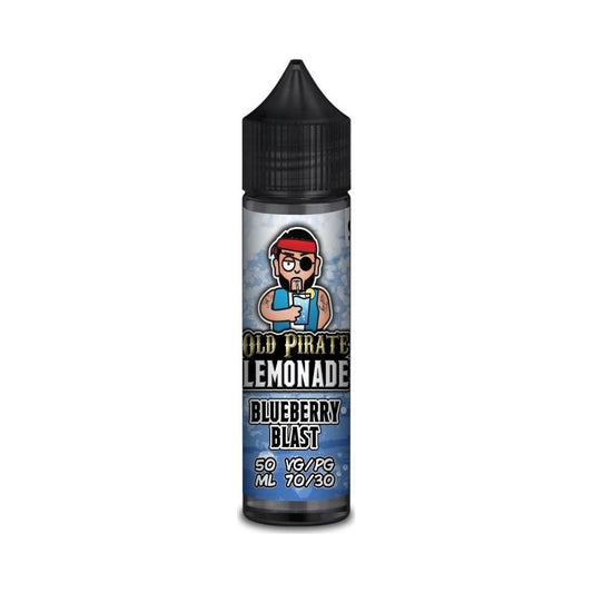 Blueberry Blast 50ml Shortfill E-Liquid by Old Pirate Lemonade