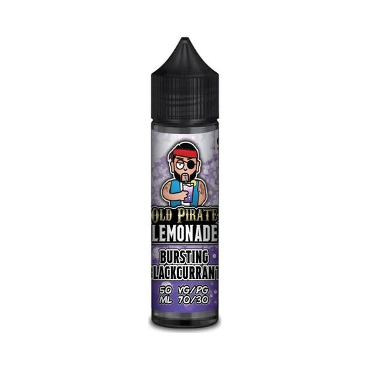 Bursting Blackcurrant 50ml Shortfill E-Liquid by Old Pirate Lemonade