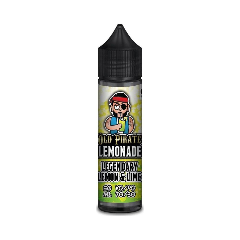 Legendary Lemon & Lime 50ml Shortfill E-Liquid by Old Pirate Lemonade