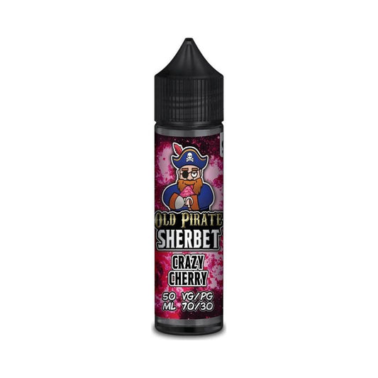 Crazy Cherry 50ml Shortfill E-Liquid by Old Pirate Sherbet