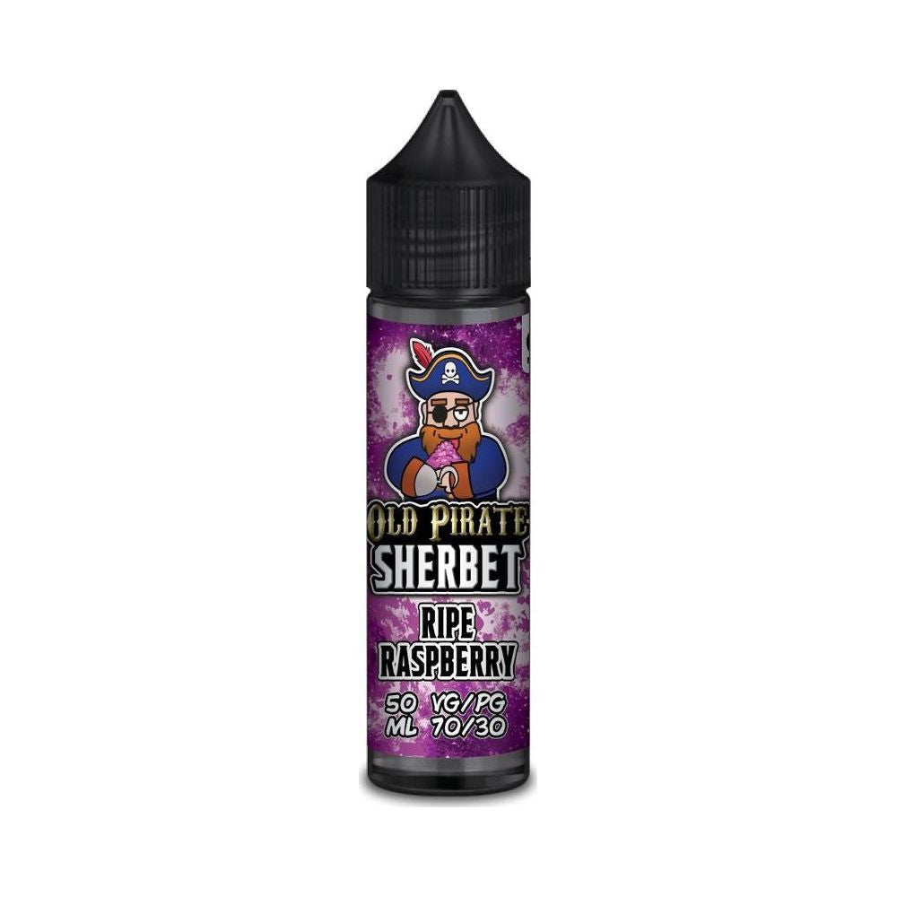 Ripe Raspberry 50ml Shortfill E-Liquid by Old Pirate Sherbet