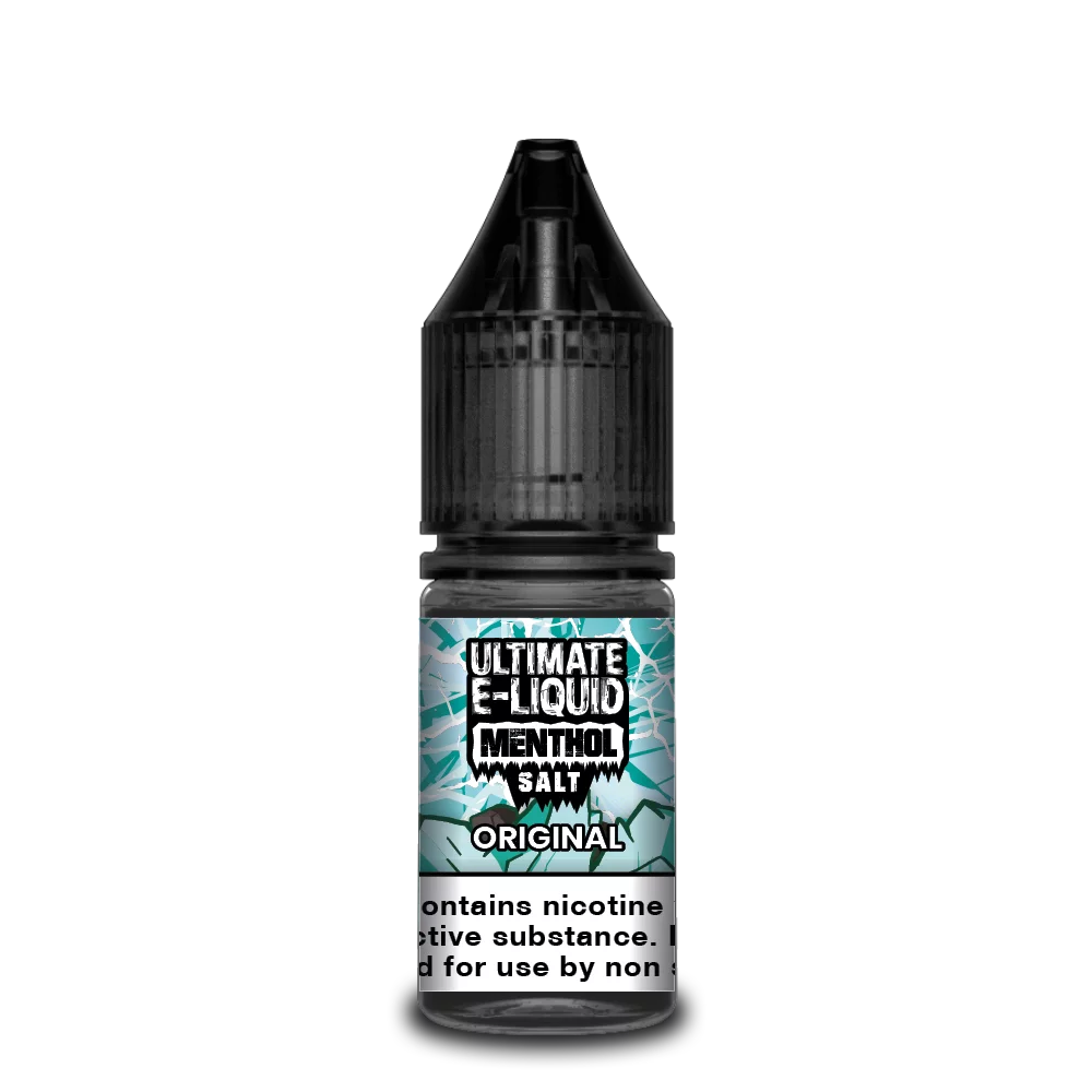 Menthol Original Nic Salt E-liquid by Ultimate Juice