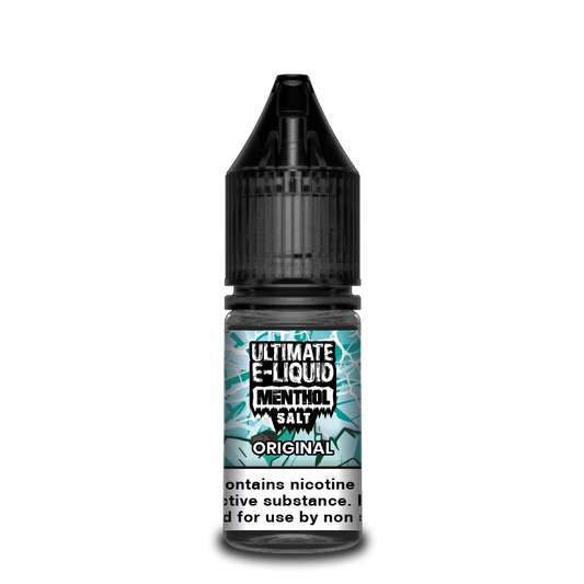 Menthol Original Nic Salt E-liquid by Ultimate Juice