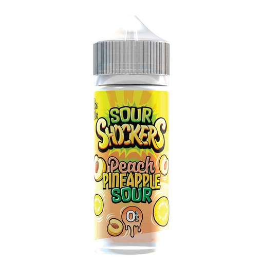 Peach Pineapple Sour 100ml Shortfill by Sour Shockers