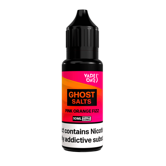 Pink Orange Fizz Nic Salt E-Liquid by Vapes Bars Ghost Salts
