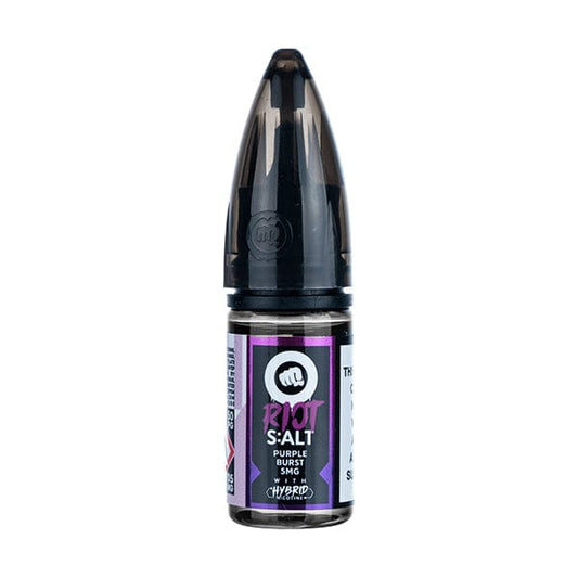 Purple Burst Nic Salt E-Liquid by Riot Salt