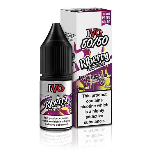 Riberry Lemonade 10ml E-Liquid by IVG 50/50