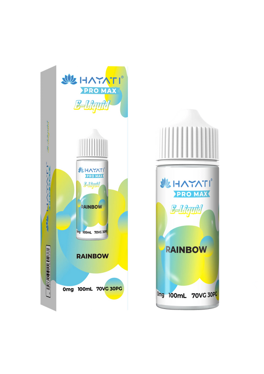 Rainbow 100ml Shortfill E-Liquid by Hayati Pro Max