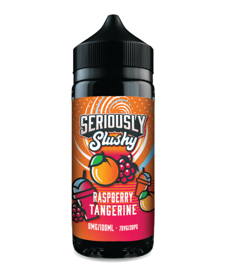 Raspberry Tangerine 100ml Shortfill E-Liquid by Seriously Slushy