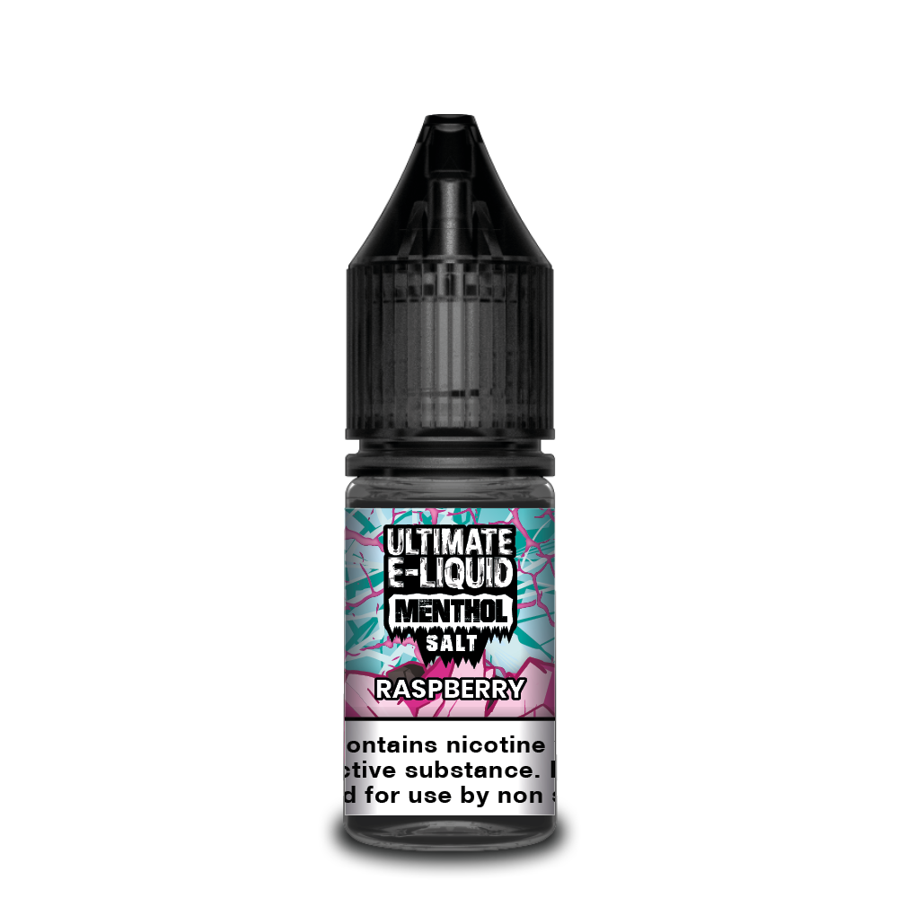 Menthol Raspberry Nic Salt E-liquid by Ultimate Juice