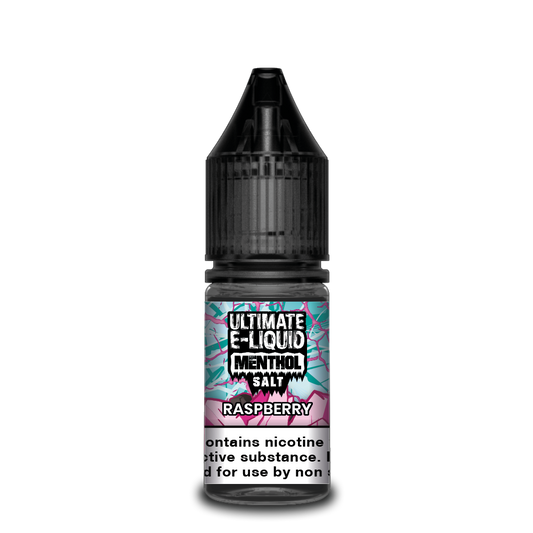 Menthol Raspberry Nic Salt E-liquid by Ultimate Juice