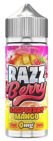 Raspberry Mango 100ml Shortfill E-Liquid by Razz Berry