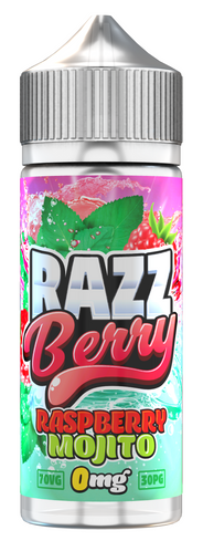 Raspberry Mojito 100ml Shortfill E-Liquid by Razz Berry