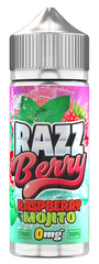 Raspberry Mojito 100ml Shortfill E-Liquid by Razz Berry