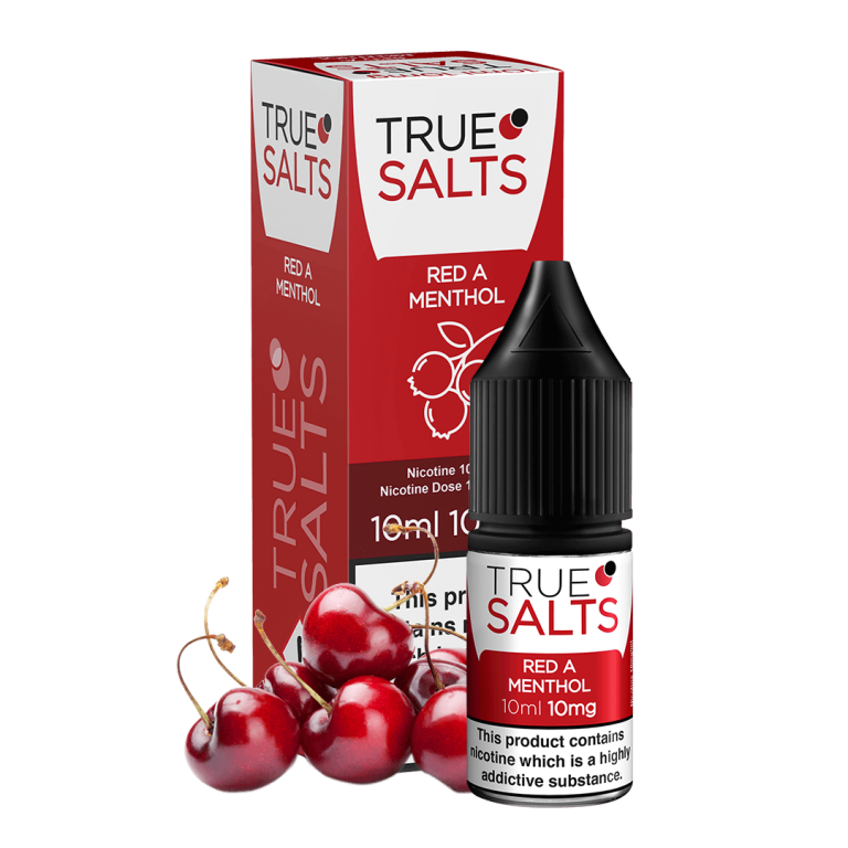 Red A Menthol Nic Salt 10ml E-Liquid by IVG True Salts