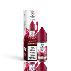 Red Apple Ice Nic Salt E-Liquid by Crystal Clear Bar