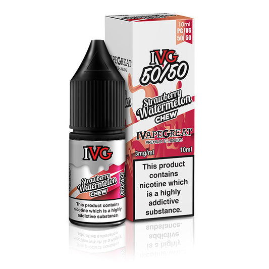 Strawberry Watermelon Chew 10ml E-Liquid by IVG 50/50