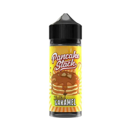 Salted Caramel 100ml Shortfill E-liquid by Pancake Stack