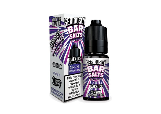 Black Ice Nic Salt E-liquid by Seriously Bar Salts