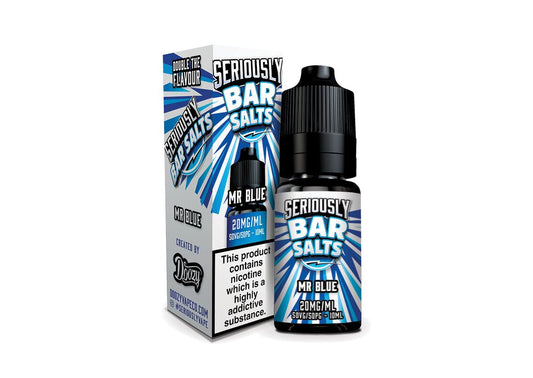 Mr Blue Nic Salt E-liquid by Seriously Bar Salts