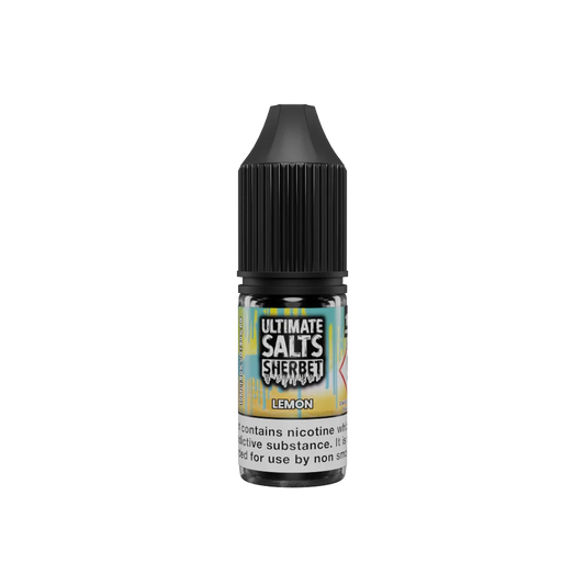 Lemon 10ml Nic Salt E-Liquid by Ultimate Sherbet