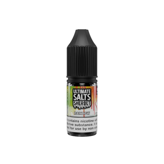 Rainbow 10ml Nic Salt E-Liquid by Ultimate Sherbet