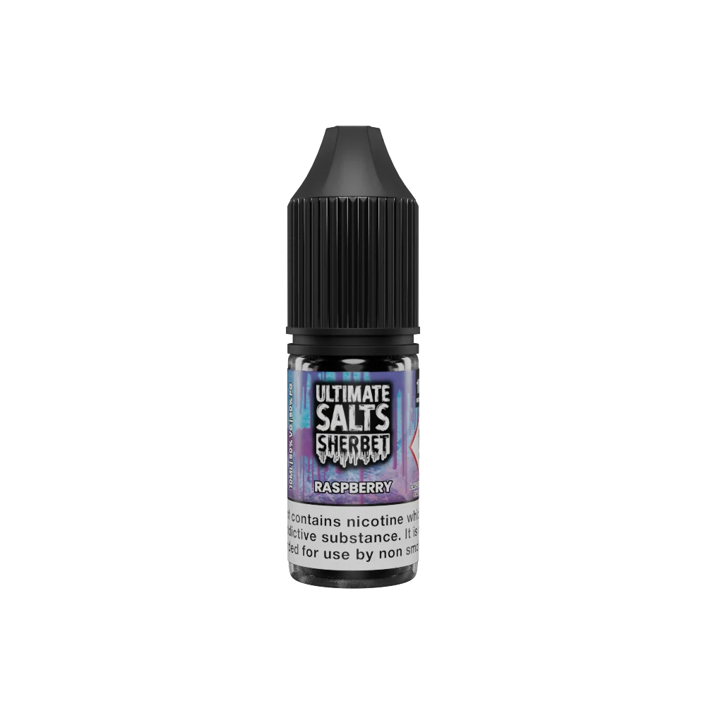 Raspberry 10ml Nic Salt E-Liquid by Ultimate Sherbet